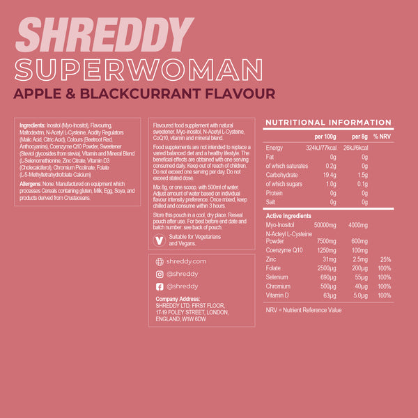 SUPERWOMAN - Apple & Blackcurrant