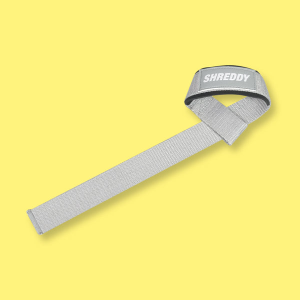 Cloudy Grey Lifting Strap
