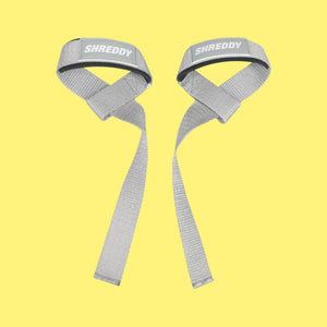 Cloudy Grey Lifting Strap
